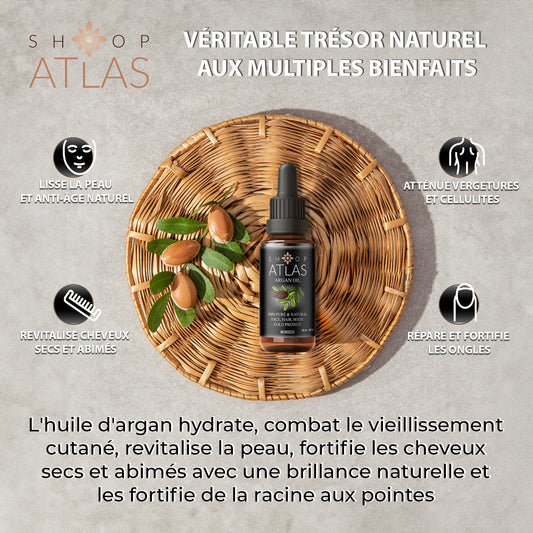 bienfaits huile d'argan