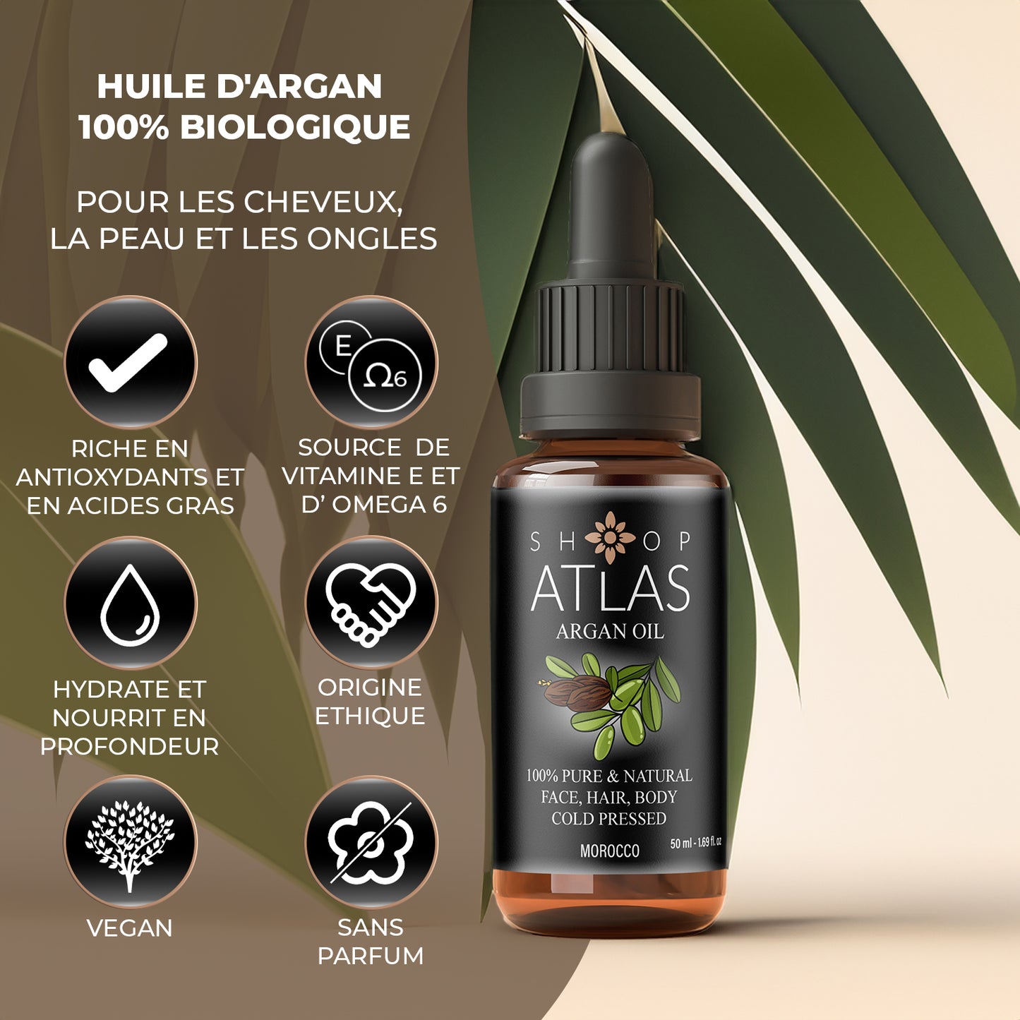 huile d'argan bio